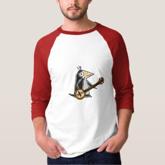 BE- Penguin Playing the Banjo T-shirt