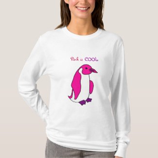 AA- Pink is COOL Penguin Shirt