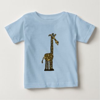 AC- Funny Giraffe Baby Outfit