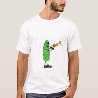 AH- Pickle Playing the Trumpet T-shirt