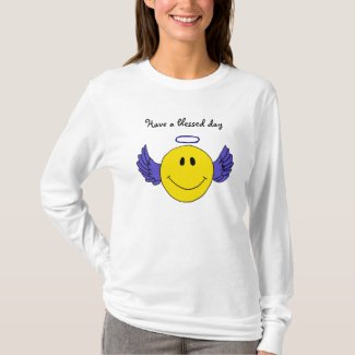 AB- Have a blessed day Smiley Face Shirt