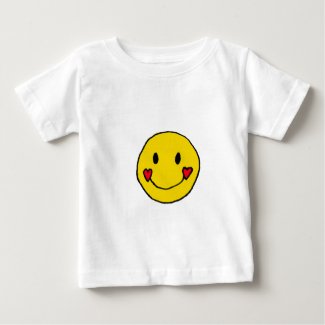 AZ- Smiley Face with Hearts