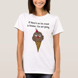 BL- Funny Ice Cream Monster T-shirt