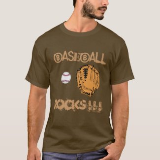 BASEBALL ROCKS LONGSLEEVE TEE FOR MEN