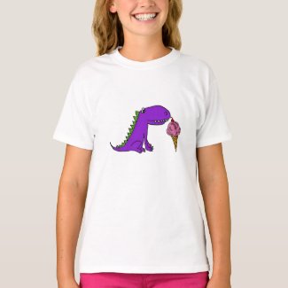 AG- Dinosaur and Ice Cream Shirt