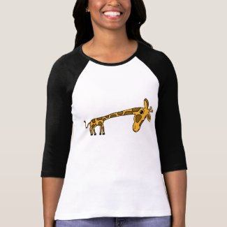 BA- Funny Giraffe Cartoon Shirt