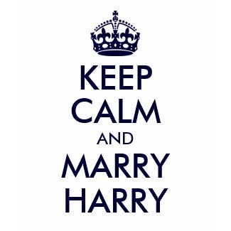 Keep Calm and Marry Harry Shirt
