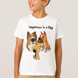 AE- Happiness is a Dog Shirt