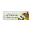 Wood Mouse & Berries Return Address Labels