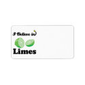 i believe in limes