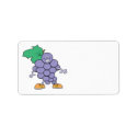 happy silly grapes cartoon