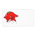angry rotten tomato cartoon character