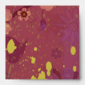 colorful fun flowers and splatter art