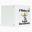 i believe in legal documents