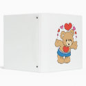 lots of love valentine teddy bear design