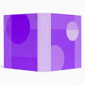 Purple shades binder