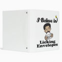 i believe in licking envelopes