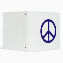 Nevy Blue Peace Sign