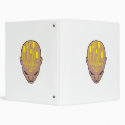 circuit board brain head yellow