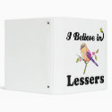 i believe in lessers