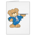 waiter teddy bear design