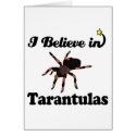 i believe in tarantulas