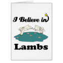 i believe in lambs