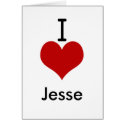 I Love (heart) Jesse