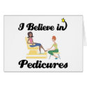 i believe in pedicures