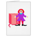 Clown with Giant Box