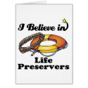 i believe in life preservers