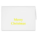 Merry Christmas Yellow The MUSEUM Zazzle Gifts