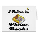 i believe in phone books