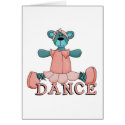 Blue and Pink Ballerina Dance Bear