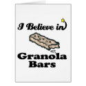i believe in granola bars