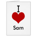 I Love (heart) Sam