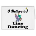 i believe in line dancing