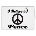 i believe in peace