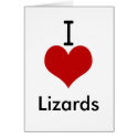 I Love (heart) Lizards