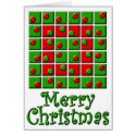 Spots & Squares Merry Christmas