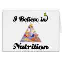 i believe in nutrition