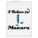 i believe in mascara