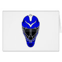 Goalie Helmet Blue