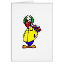 Friendly Clown with Flowers