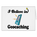 i believe in geocaching