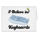 i believe in keyboards