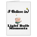 i believe in light bulb moments