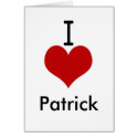 I Love (heart) Patrick