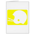 Yellow Football Helmet Logo