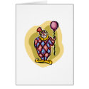 Goofy Clown & Balloon